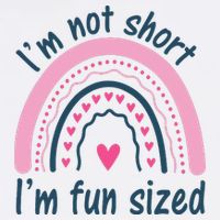 Funny Im Not Short Im Fun Sized Cool Short Bucket Hat