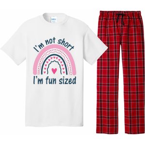 Funny Im Not Short Im Fun Sized Cool Short Pajama Set