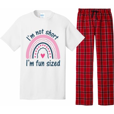 Funny Im Not Short Im Fun Sized Cool Short Pajama Set