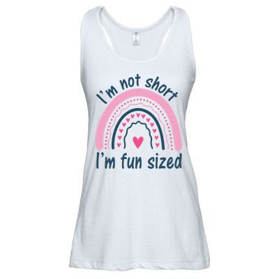 Funny Im Not Short Im Fun Sized Cool Short Ladies Essential Flowy Tank