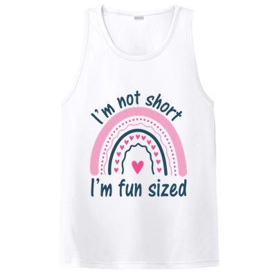 Funny Im Not Short Im Fun Sized Cool Short PosiCharge Competitor Tank