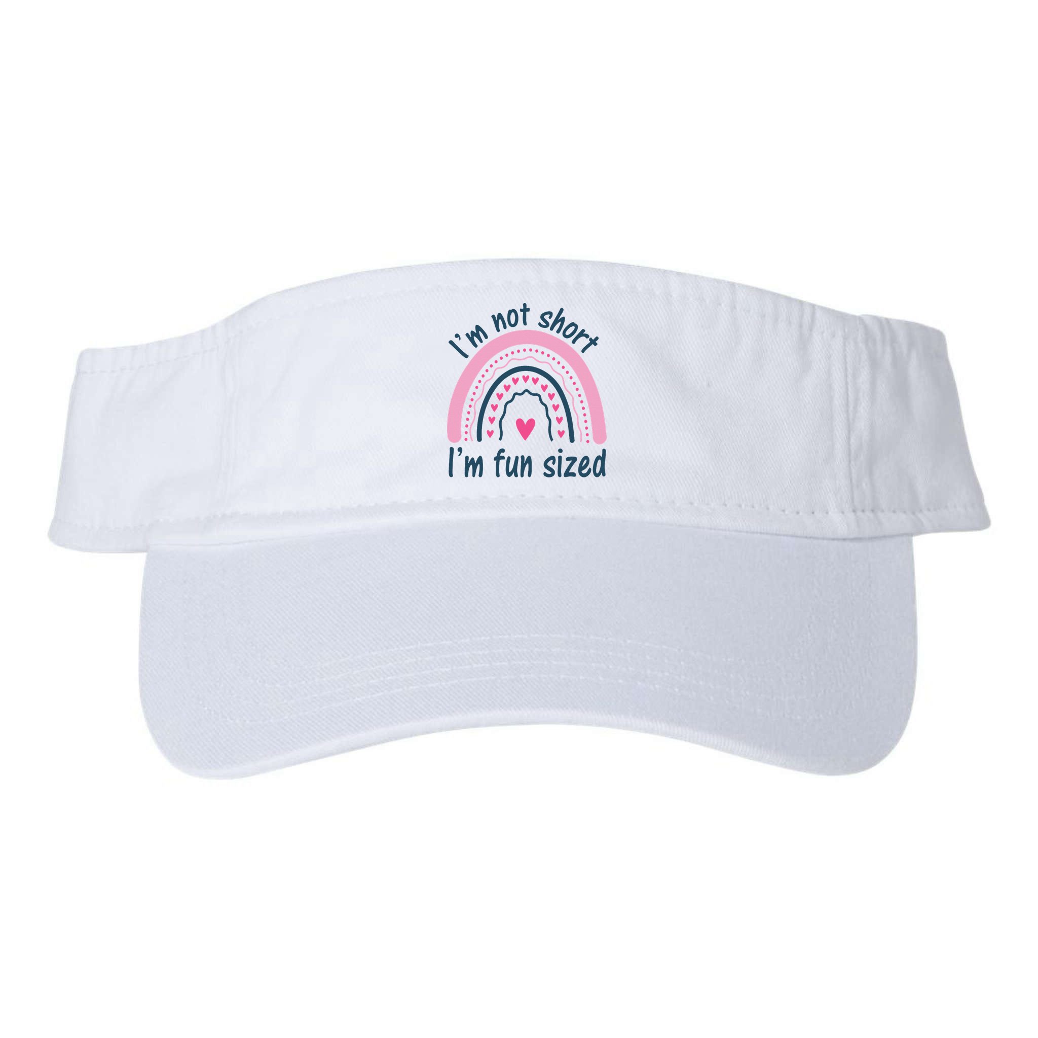 Funny Im Not Short Im Fun Sized Cool Short Visor