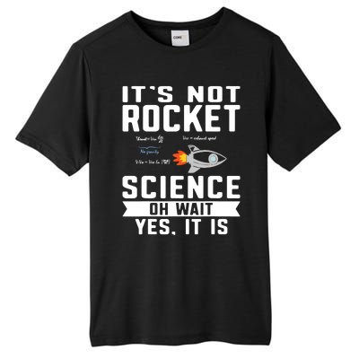 Funny Its Not Rocket Science Aerospace Engineer Equation Tall Fusion ChromaSoft Performance T-Shirt