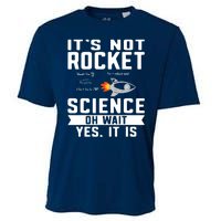 Funny Its Not Rocket Science Aerospace Engineer Equation Cooling Performance Crew T-Shirt