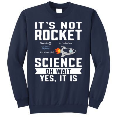 Funny Its Not Rocket Science Aerospace Engineer Equation Sweatshirt