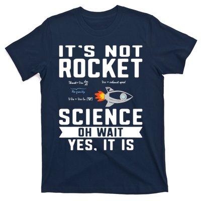 Funny Its Not Rocket Science Aerospace Engineer Equation T-Shirt