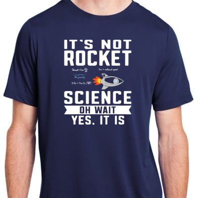 Funny Its Not Rocket Science Aerospace Engineer Equation Adult ChromaSoft Performance T-Shirt