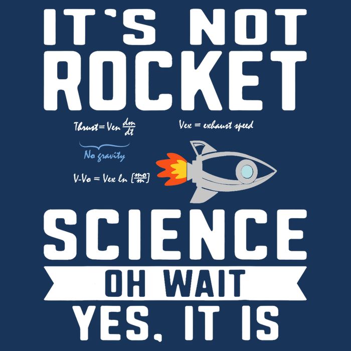 Funny Its Not Rocket Science Aerospace Engineer Equation Mousepad