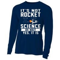 Funny Its Not Rocket Science Aerospace Engineer Equation Cooling Performance Long Sleeve Crew