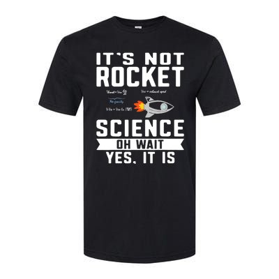 Funny Its Not Rocket Science Aerospace Engineer Equation Softstyle CVC T-Shirt