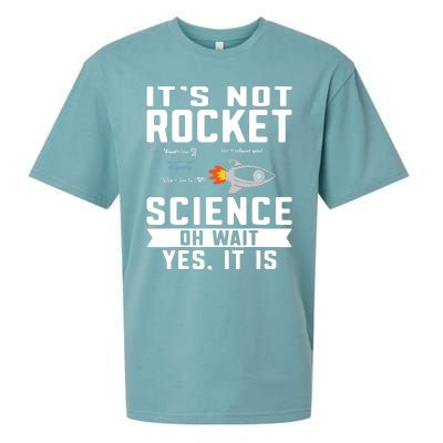 Funny Its Not Rocket Science Aerospace Engineer Equation Sueded Cloud Jersey T-Shirt