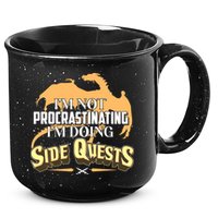 Funny I'm Not Procrastinating I'm Doing SIde Quest Dungeon And Dragons Fan 15oz Campfire Ceramic Mug