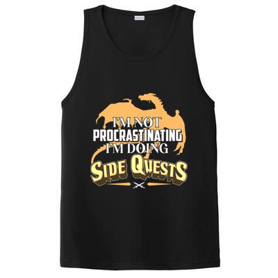 Funny I'm Not Procrastinating I'm Doing SIde Quest Dungeon And Dragons Fan PosiCharge Competitor Tank