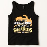 Funny I'm Not Procrastinating I'm Doing SIde Quest Dungeon And Dragons Fan Tank Top
