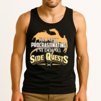 Funny I'm Not Procrastinating I'm Doing SIde Quest Dungeon And Dragons Fan Tank Top