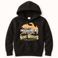 Funny I'm Not Procrastinating I'm Doing SIde Quest Dungeon And Dragons Fan Kids Hoodie