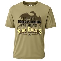 Funny I'm Not Procrastinating I'm Doing SIde Quest Dungeon And Dragons Fan Performance Shirt