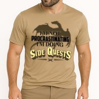 Funny I'm Not Procrastinating I'm Doing SIde Quest Dungeon And Dragons Fan Performance Shirt