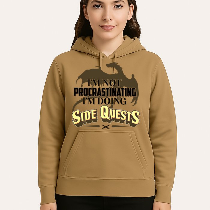Funny I'm Not Procrastinating I'm Doing SIde Quest Dungeon And Dragons Fan Hoodie