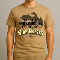 Funny I'm Not Procrastinating I'm Doing SIde Quest Dungeon And Dragons Fan T-Shirt