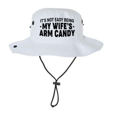 Funny It's Not Easy Being My Wife's Arm Candy Legacy Cool Fit Booney Bucket Hat