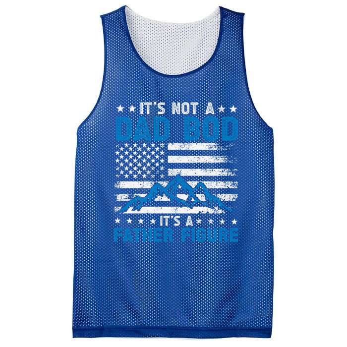 Funny ItS Not A Dad Bod ItS A Father Figure Gift Mesh Reversible Basketball Jersey Tank