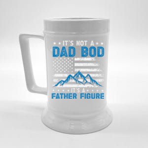 Funny ItS Not A Dad Bod ItS A Father Figure Gift Beer Stein