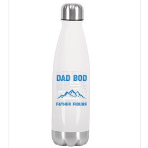 Funny ItS Not A Dad Bod ItS A Father Figure Gift Stainless Steel Insulated Water Bottle