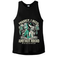 Frankly I Need Another Round Drinking Ladies PosiCharge Tri-Blend Wicking Tank