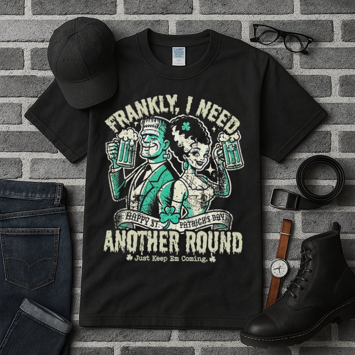 Frankly I Need Another Round Drinking Tall T-Shirt