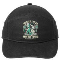 Frankly I Need Another Round Drinking 7-Panel Snapback Hat