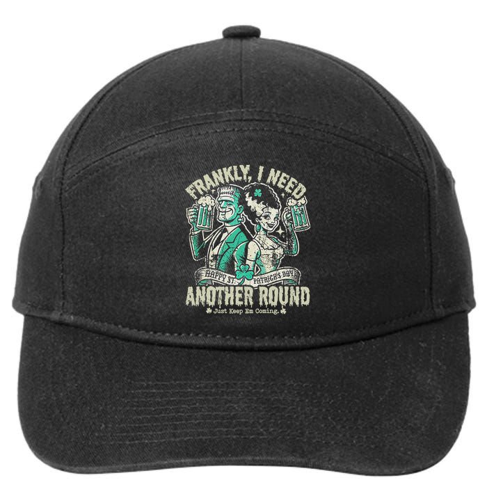 Frankly I Need Another Round Drinking 7-Panel Snapback Hat
