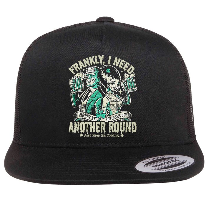 Frankly I Need Another Round Drinking Flatbill Hat