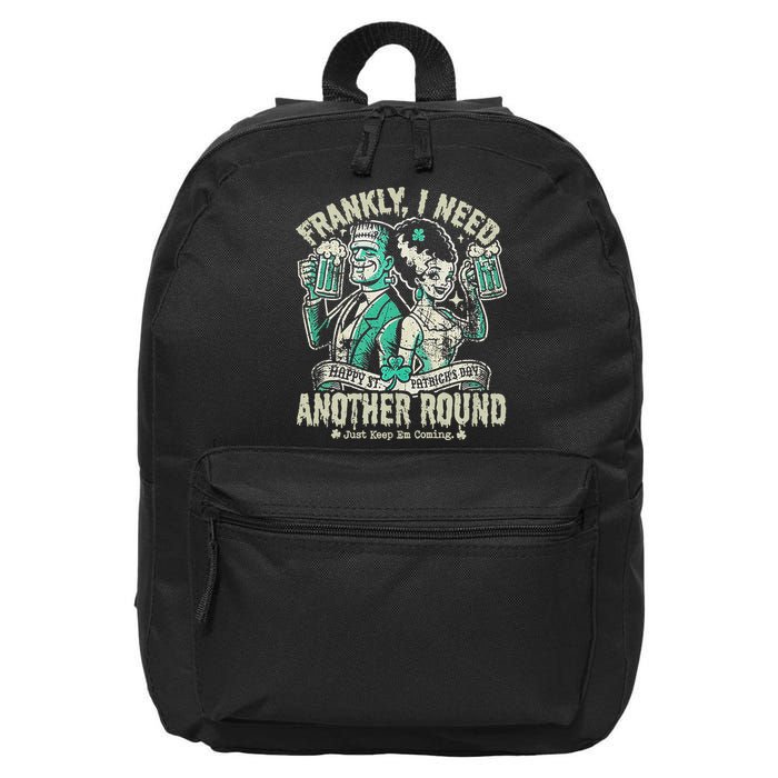 Frankly I Need Another Round Drinking 16 in Basic Backpack