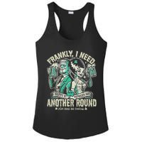 Frankly I Need Another Round Drinking Ladies PosiCharge Competitor Racerback Tank