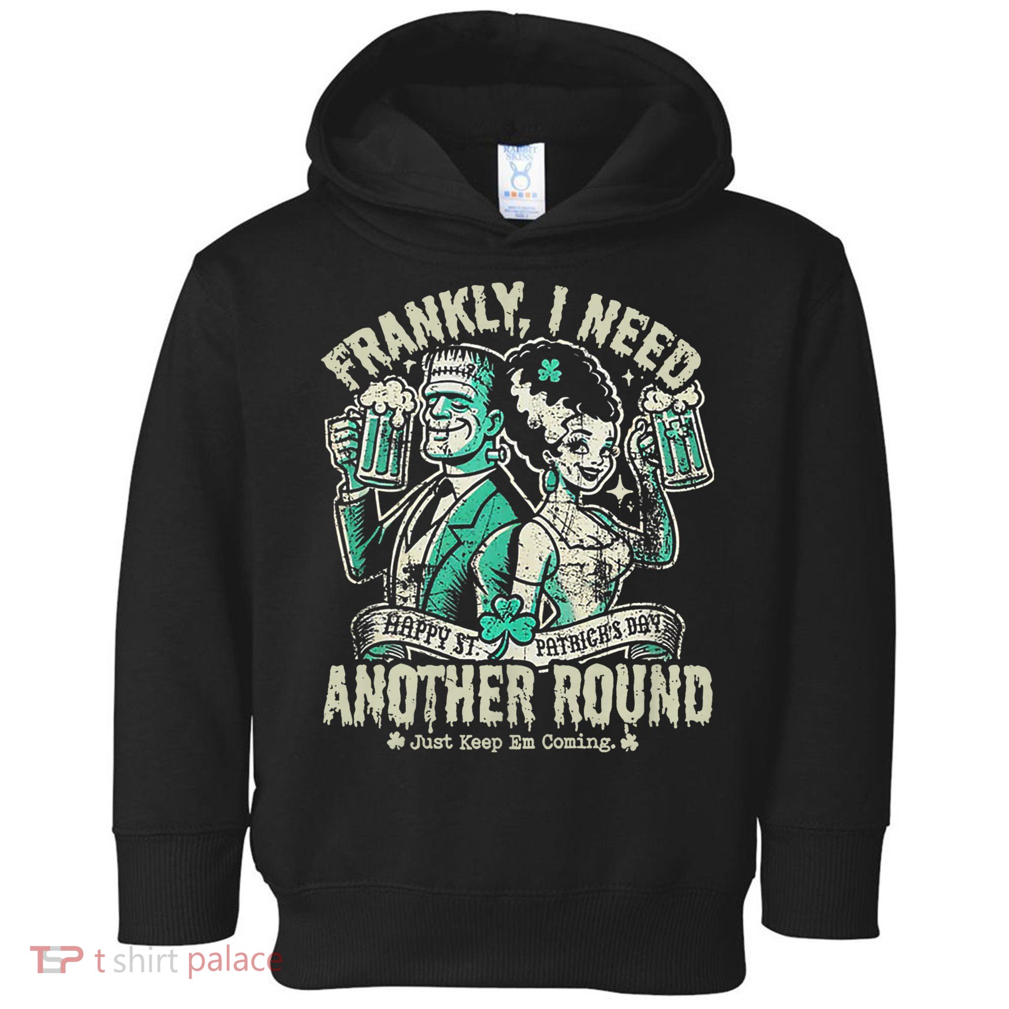 Frankly I Need Another Round Drinking Toddler Hoodie