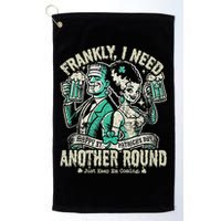 Frankly I Need Another Round Drinking Golf Towel