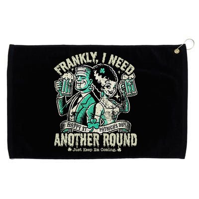 Frankly I Need Another Round Drinking Grommeted Golf Towel