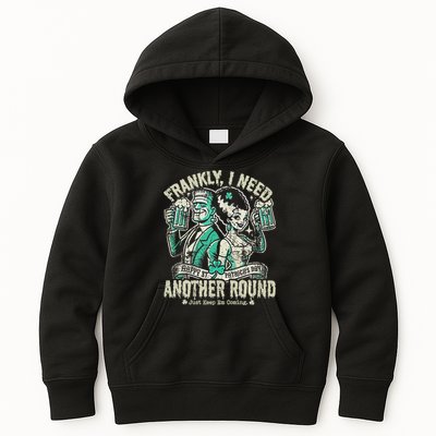 Frankly I Need Another Round Drinking Kids Hoodie