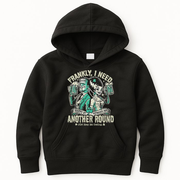Frankly I Need Another Round Drinking Kids Hoodie