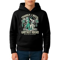 Frankly I Need Another Round Drinking Kids Hoodie