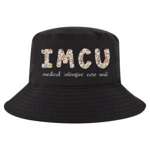 Floral Imcu Nurse Intermediate Care Unit Nurse Appreciation Cool Comfort Performance Bucket Hat