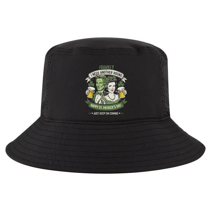 Frankly I Need Another Round Drinking Funny Cool Comfort Performance Bucket Hat