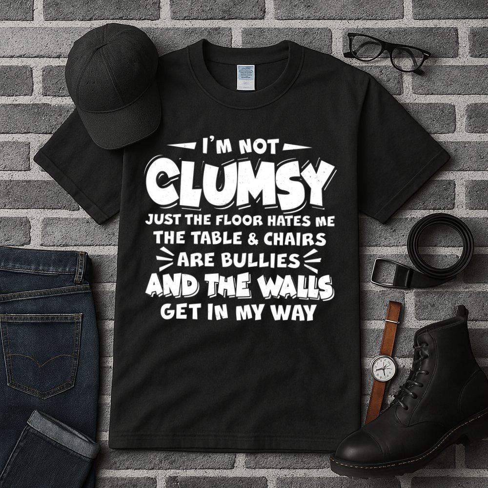 Funny I'm Not Clumsy Tall T-Shirt