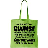 Funny I'm Not Clumsy Bag