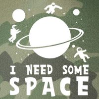 Funny I Need Some Space Kids Space Lover Space Legacy Tie Dye Trucker Hat