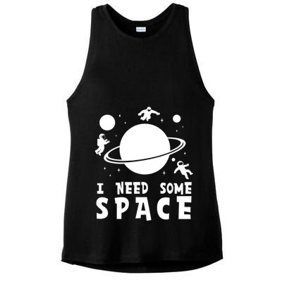 Funny I Need Some Space Kids Space Lover Space Ladies PosiCharge Tri-Blend Wicking Tank