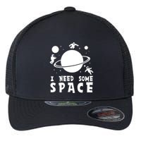 Funny I Need Some Space Kids Space Lover Space Flexfit Unipanel Trucker Cap
