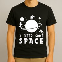 Funny I Need Some Space Kids Space Lover Space T-Shirt