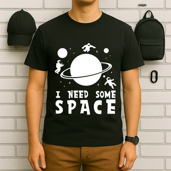 Funny I Need Some Space Kids Space Lover Space T-Shirt